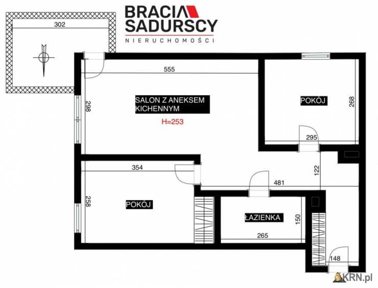 Kraków, Bieżanów-Prokocim, ul. M. Domagały, Mieszkanie  na sprzedaż, 3 pokojowe