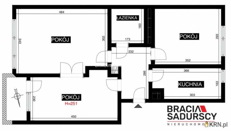 Kraków, Bieżanów-Prokocim, ul. E. Jerzmanowskiego, Mieszkanie  na sprzedaż, 3 pokojowe
