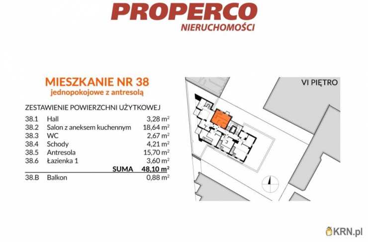 PROPERCO Sp. z o.o. Sp. k. , Mieszkanie  na sprzedaż, Warszawa, Praga Północ, ul. Sprzeczna