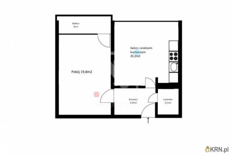 Warszawa, Praga Południe/Saska Kępa, ul. Stanów Zjednoczonych, 2 pokojowe, Mieszkanie  na sprzedaż