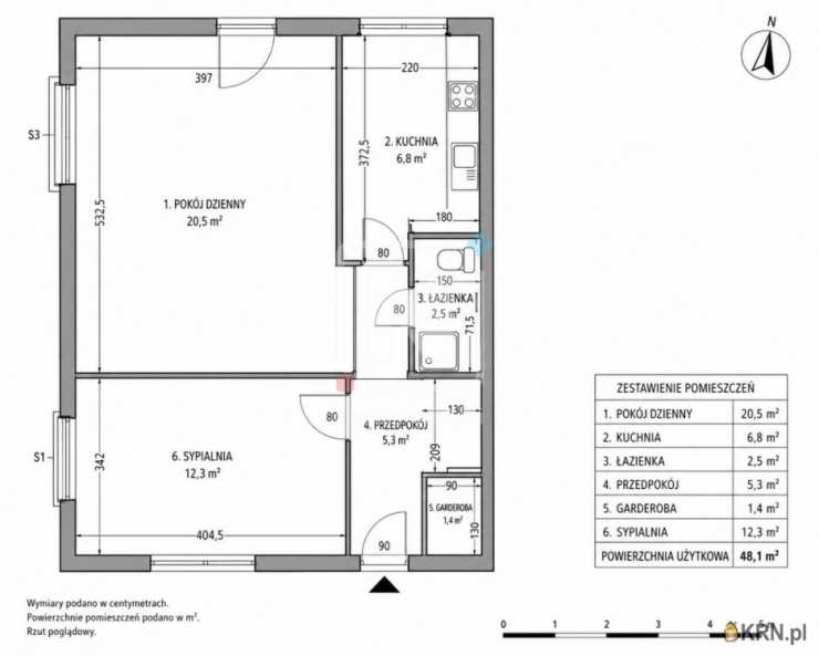 2 pokojowe, Mieszkanie  na sprzedaż, Warszawa, Ursynów/Natolin, ul. Małej Łąki