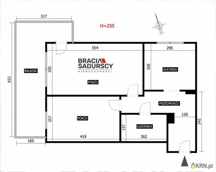 BRACIA SADURSCY NIERUCHOMOŚCI ODDZIAŁ BS5 NOWA HUTA, Mieszkanie  na sprzedaż, Kraków, Bieżanów-Prokocim/Złocień, ul. M. Domagały