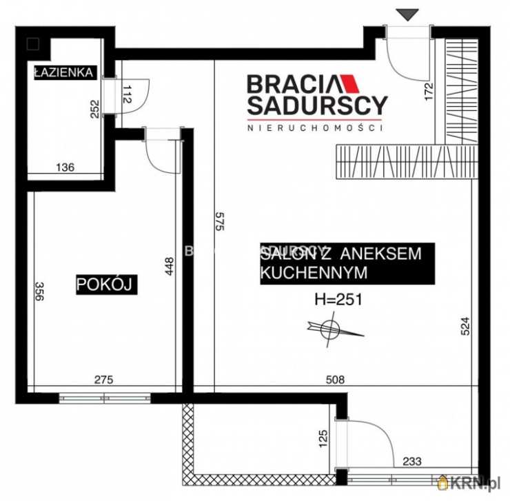BRACIA SADURSCY ODDZIAŁ BS4 KROWODRZA, Mieszkanie  na sprzedaż, Kraków, Czyżyny, ul. Sołtysowska