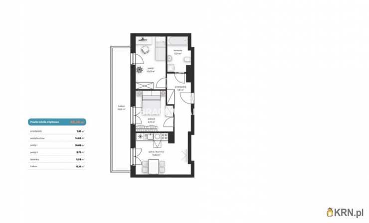 3 pokojowe, Mieszkanie  na sprzedaż, Kraków, Wzgórza Krzesławickie, ul. Polskich