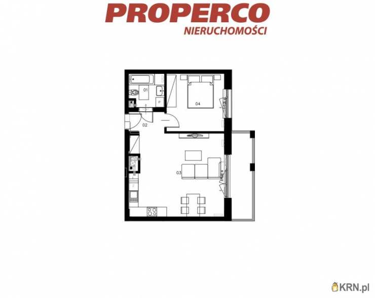 Kielce, ul. Bohaterów Warszawy, Mieszkanie  na sprzedaż, 2 pokojowe