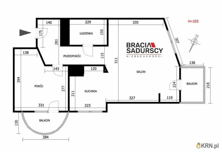 Kraków, Dębniki, ul. prof. W. M. Bartla, Mieszkanie  na sprzedaż, 2 pokojowe