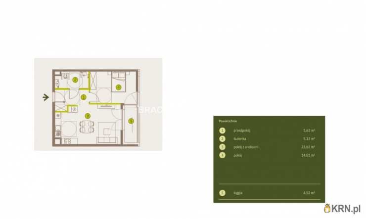 Kraków, Prądnik Biały, ul. Imbramowska, Mieszkanie  na sprzedaż, 2 pokojowe