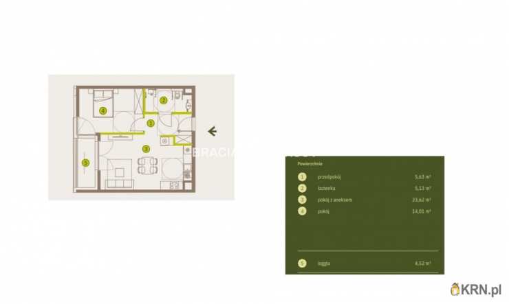 Kraków, Prądnik Biały, ul. Imbramowska, Mieszkanie  na sprzedaż, 2 pokojowe