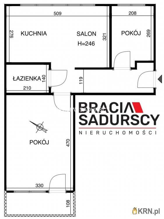 BRACIA SADURSCY ODDZIAŁ BS4 KROWODRZA, Mieszkanie  na sprzedaż, Kraków, Bieńczyce, ul. Albertyńskie