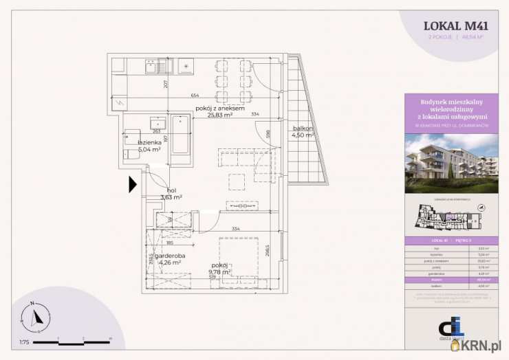 Mieszkanie  na sprzedaż, Kraków, Prądnik Czerwony, ul. Dominikanów, 4 pokojowe