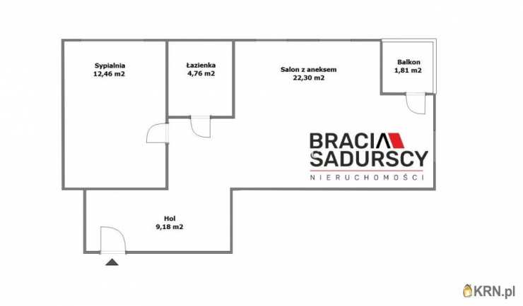 Kraków, Bieżanów-Prokocim/Złocień, ul. Półłanki, Mieszkanie  na sprzedaż, 2 pokojowe