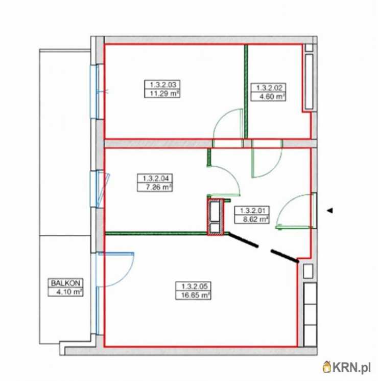 Mieszkanie  na sprzedaż, Wrocław, Psie Pole/Swojczyce, ul. Czeska, 2 pokojowe
