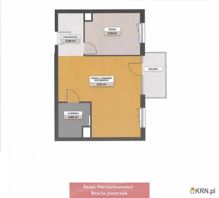 Wrocław, ul. , Mieszkanie  na sprzedaż, 2 pokojowe