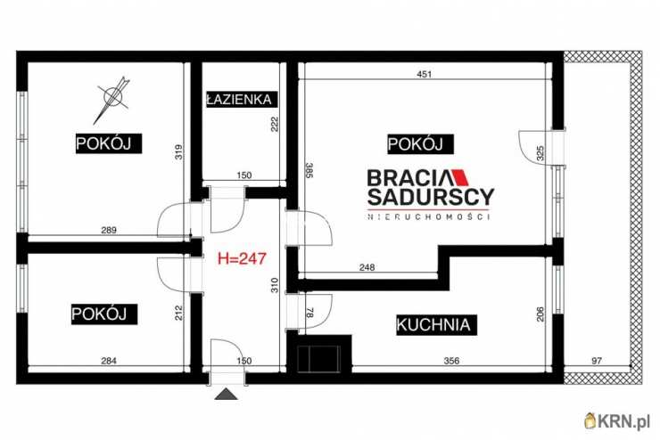 Mieszkanie  na sprzedaż, 3 pokojowe, Kraków, Prądnik Biały/Krowodrza Górka, ul. Batalionu 