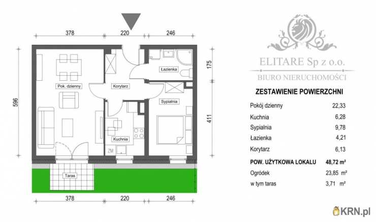 Mieszkanie  na sprzedaż, 2 pokojowe, Wrocław, Krzyki, ul. 