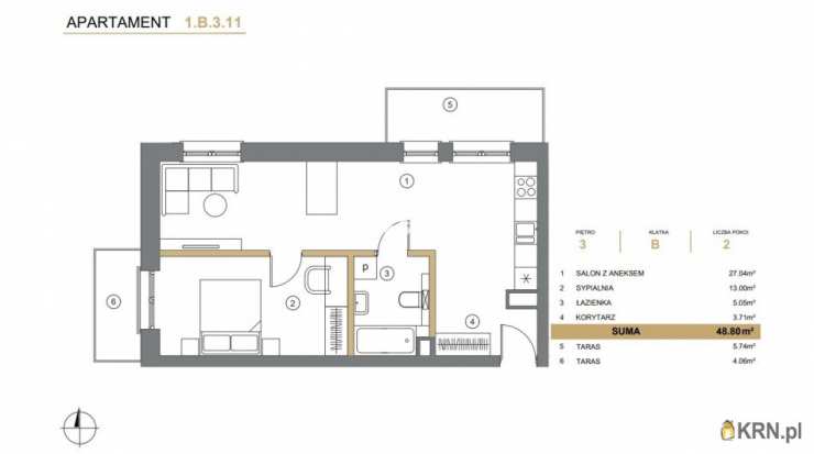 Bracia Sadurscy Oddział BS2 Rynek Pierwotny, Mieszkanie  na sprzedaż, Wieliczka, ul. A. Asnyka