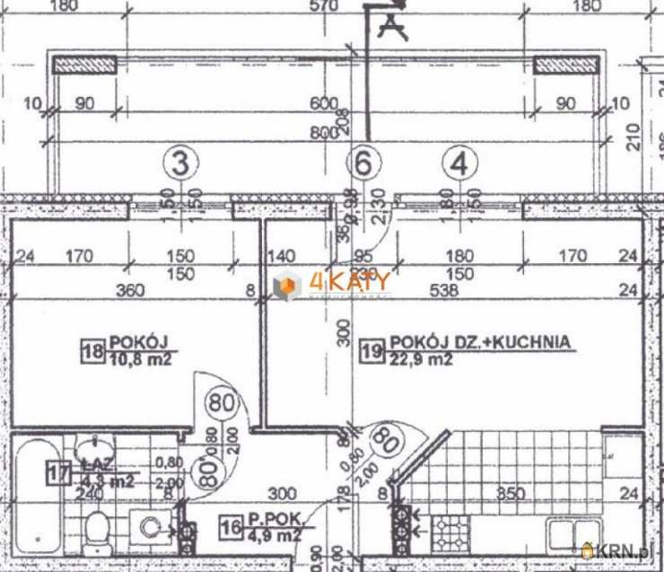 4 KĄTY - Nieruchomości Marlena Rożnowska, Mieszkanie  na sprzedaż, Zielona Góra, Jędrzychów, ul. Geodetów