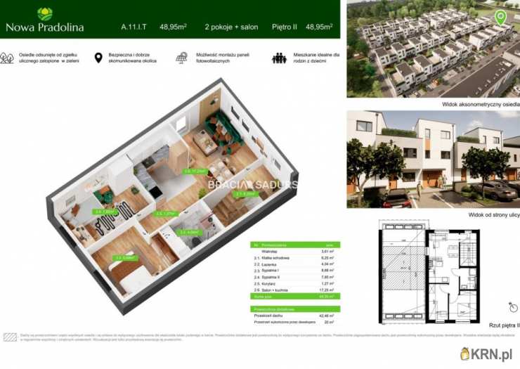 Tarnów, Zabłocie, ul. Skrzyszowska, Mieszkanie  na sprzedaż, 3 pokojowe