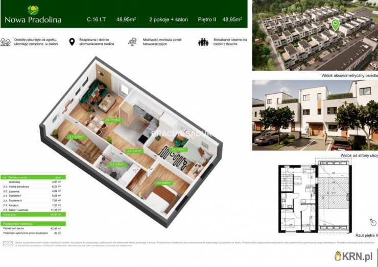 Mieszkanie  na sprzedaż, 3 pokojowe, Tarnów, Zabłocie, ul. Skrzyszowska