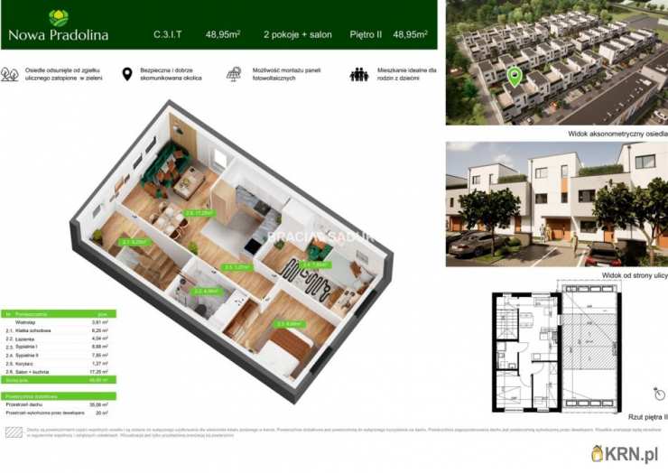 Mieszkanie  na sprzedaż, 3 pokojowe, Tarnów, Zabłocie, ul. Skrzyszowska