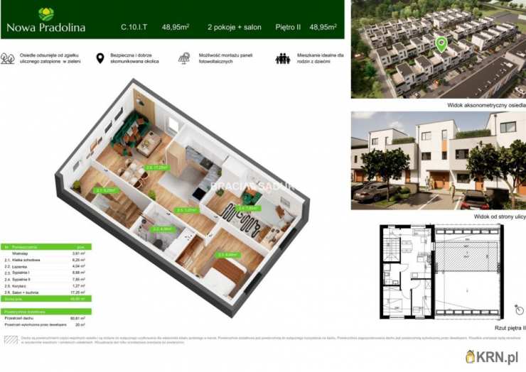 Mieszkanie  na sprzedaż, 3 pokojowe, Tarnów, Zabłocie, ul. Skrzyszowska