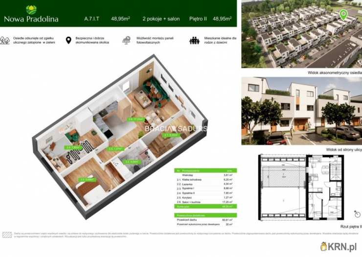 Tarnów, Zabłocie, ul. Skrzyszowska, Mieszkanie  na sprzedaż, 3 pokojowe