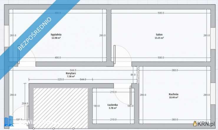 Lubawka, ul. , 2 pokojowe, Mieszkanie  na sprzedaż