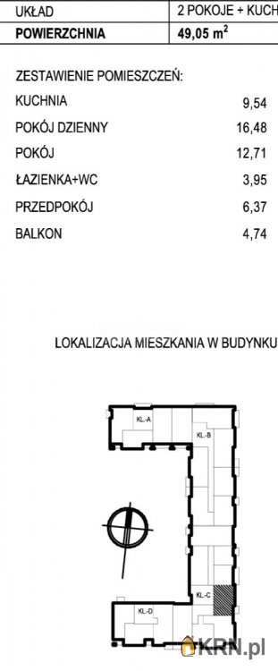 Lublin, Dziesiąta, ul. , 2 pokojowe, Mieszkanie  na sprzedaż
