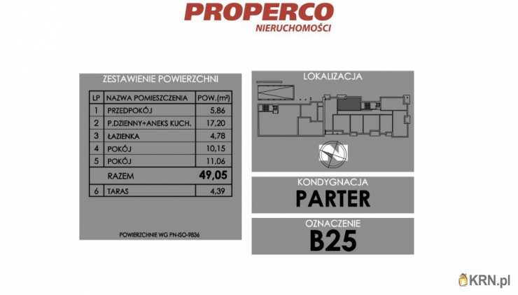 PROPERCO Sp. z o.o. Sp. k. , Mieszkanie  na sprzedaż, Skarżysko-Kamienna, ul. Żeromskiego