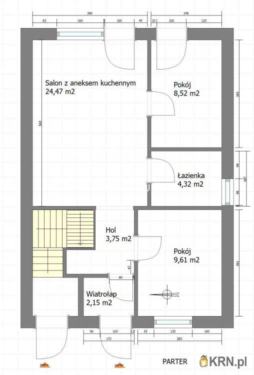 3 pokojowe, Grodkowice, ul. , Mieszkanie  na sprzedaż