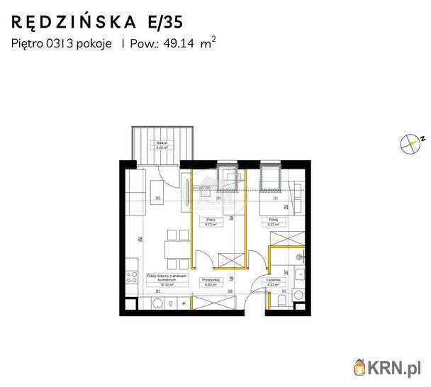 Mieszkanie  na sprzedaż, 3 pokojowe, Wrocław, Fabryczna/Maślice, ul. Rędzińska