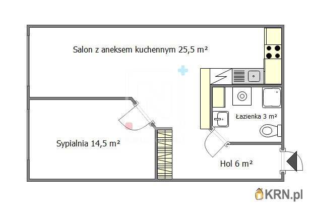 2 pokojowe, Mieszkanie  na sprzedaż, Warszawa, Praga Południe/Grochów, ul. Wzorcowa