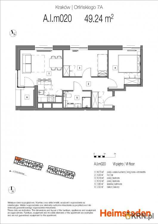 Mieszkanie  na sprzedaż, 3 pokojowe, Kraków, Czyżyny, ul. 