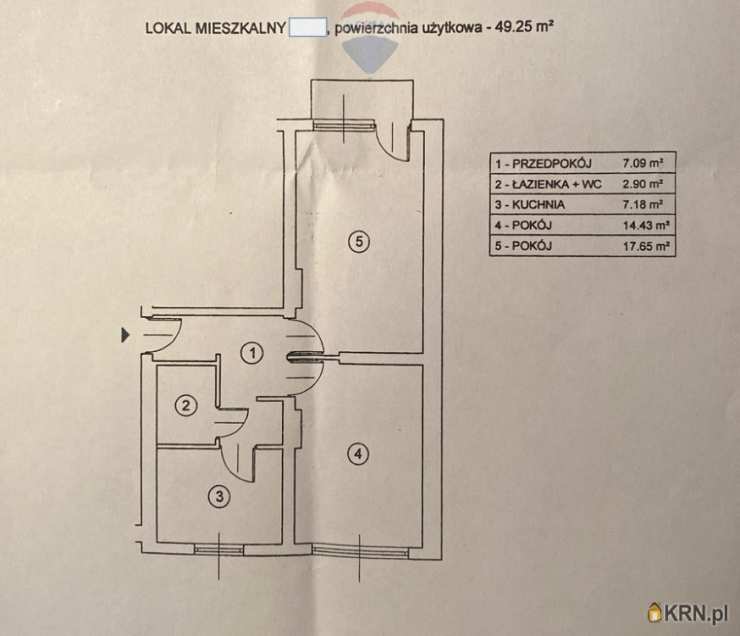 Wyszków, ul. , 2 pokojowe, Mieszkanie  na sprzedaż