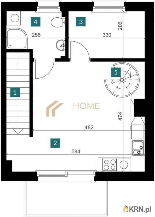 Mieszkanie  na sprzedaż, 3 pokojowe, Władysławowo, Rozewie, ul. Jastrzębia