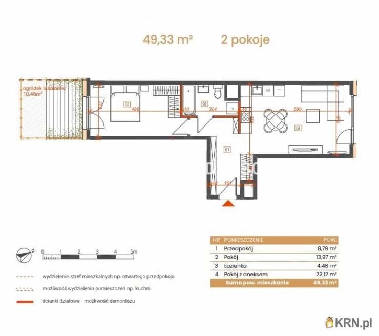 Katowice, ul. Ceglana, Mieszkanie  na sprzedaż, 2 pokojowe