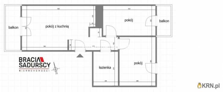 Kraków, Swoszowice/Opatkowice, ul. M. Dębskiego, Mieszkanie  na sprzedaż, 3 pokojowe