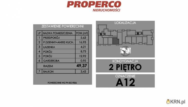 PROPERCO Sp. z o.o. Sp. k. , Mieszkanie  na sprzedaż, Skarżysko-Kamienna, ul. Żeromskiego