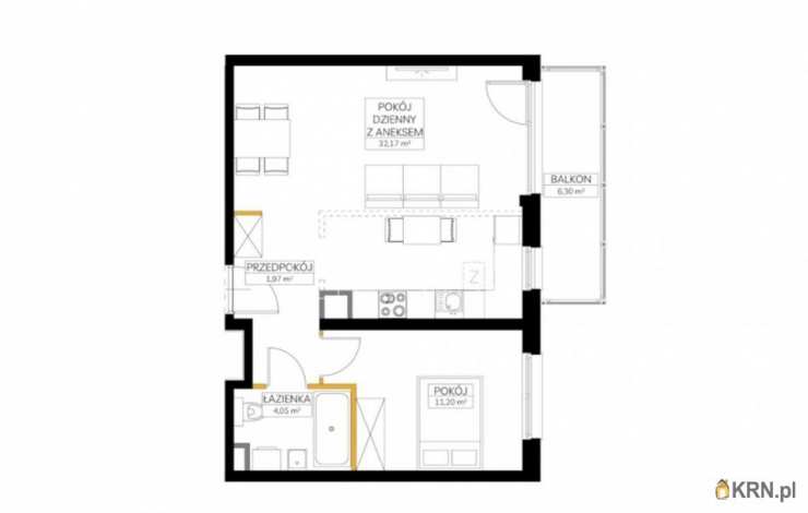 2 pokojowe, Mieszkanie  na sprzedaż, Wrocław, Fabryczna/Maślice, ul. 