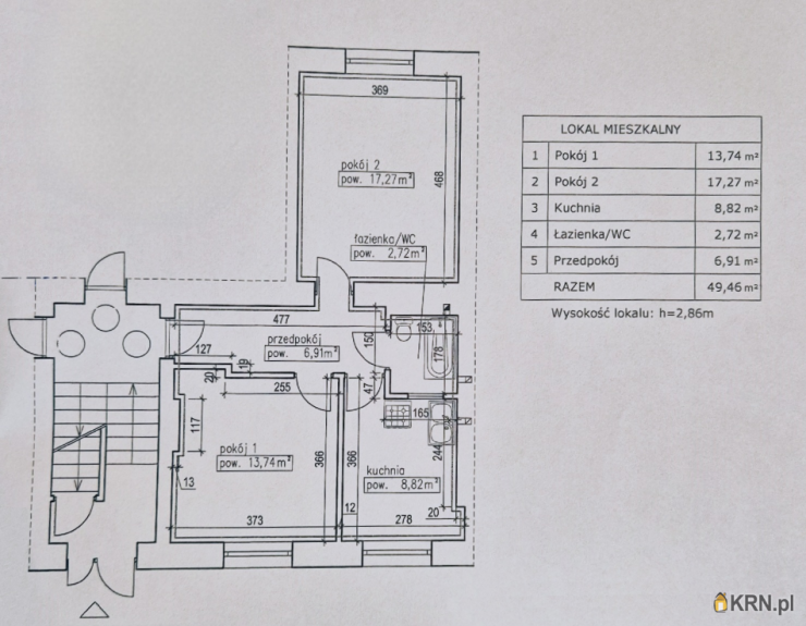 2 pokojowe, Kraków, Nowa Huta, ul. os. Teatralne, Mieszkanie  na sprzedaż