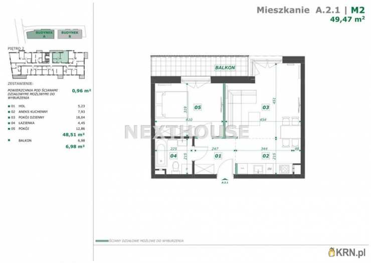 Mieszkanie  na sprzedaż, Gliwice, ul. , 2 pokojowe