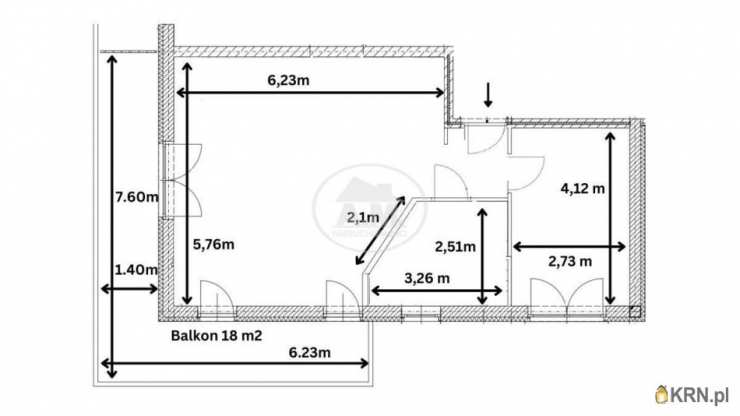 A.M.NIERUCHOMOŚCI Izabela Mateuszuk, Mieszkanie  na sprzedaż, Wrocław, Stare Miasto, ul. Tęczowa