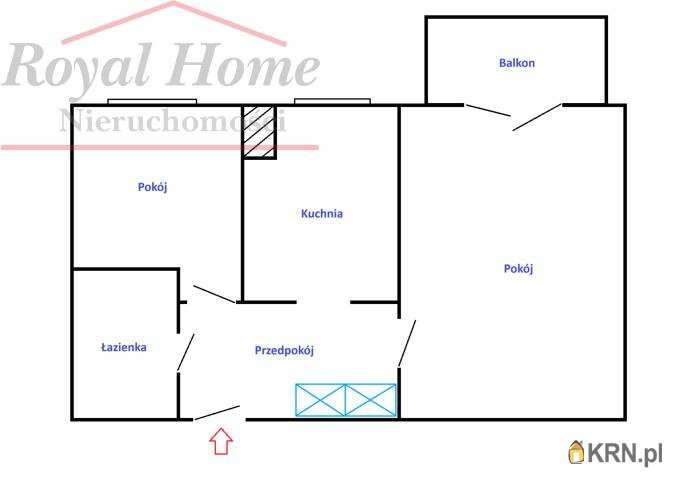 2 pokojowe, Mieszkanie  na sprzedaż, Wrocław, Psie Pole/Karłowice, ul. M. Kromera