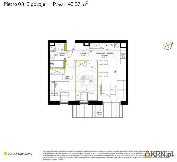 Mieszkanie  na sprzedaż, 3 pokojowe, Wrocław, Fabryczna/Maślice, ul. Rędzińska