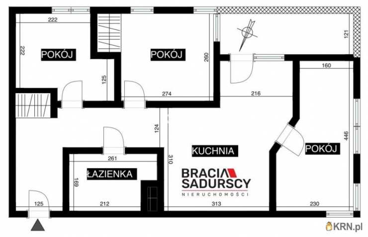 3 pokojowe, Mieszkanie  na sprzedaż, Kraków, Prądnik Biały, ul. 29 Listopada