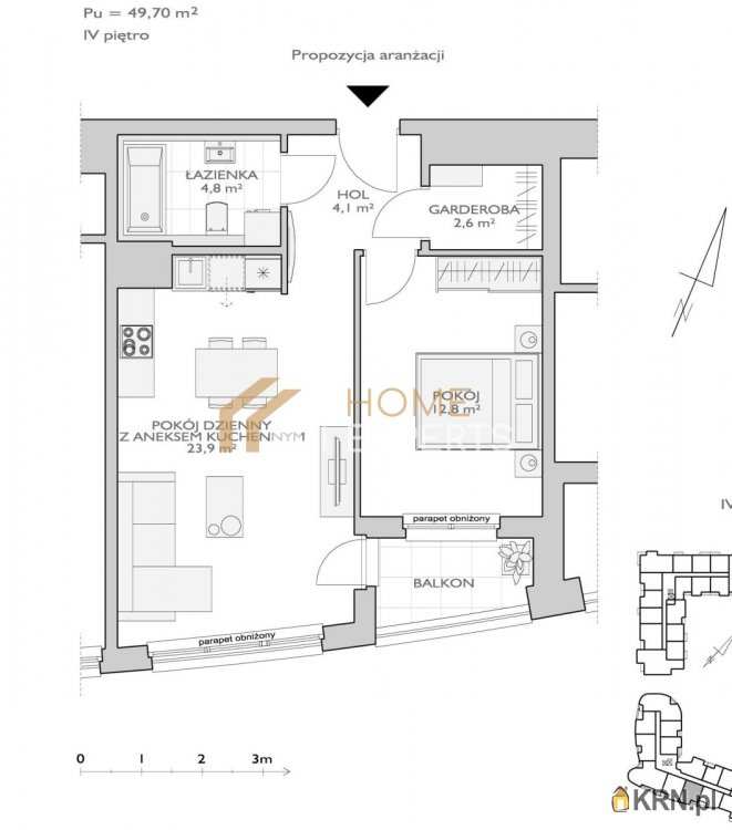 Mieszkanie  do wynajęcia, Gdańsk, Wrzeszcz Dolny, ul. , 2 pokojowe