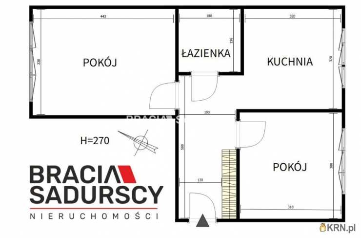 Mieszkanie  na sprzedaż, Kraków, Nowa Huta, ul. Słoneczne, 2 pokojowe