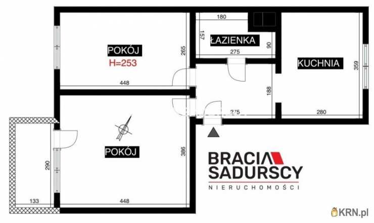 Kraków, Dębniki/Ruczaj, ul. Torfowa, Mieszkanie  na sprzedaż, 2 pokojowe
