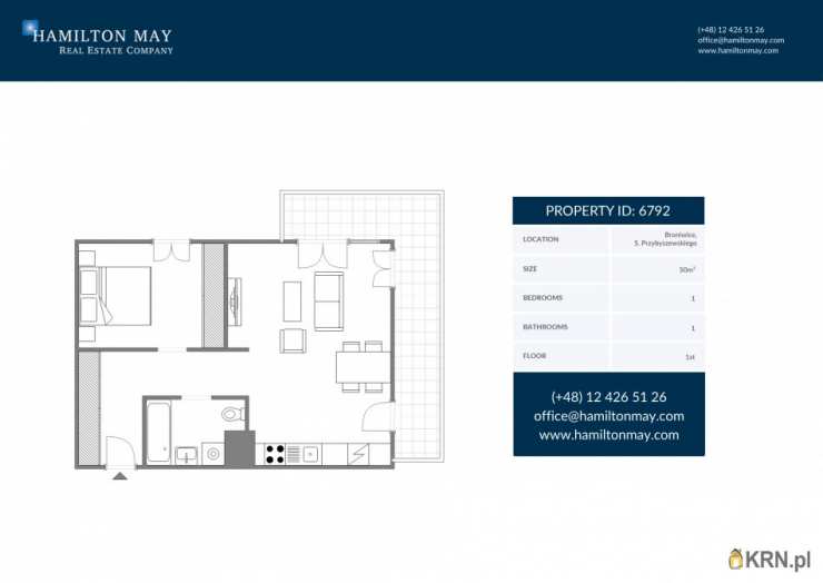 Mieszkanie  do wynajęcia, , Kraków, Bronowice, ul. S. Przybyszewskiego