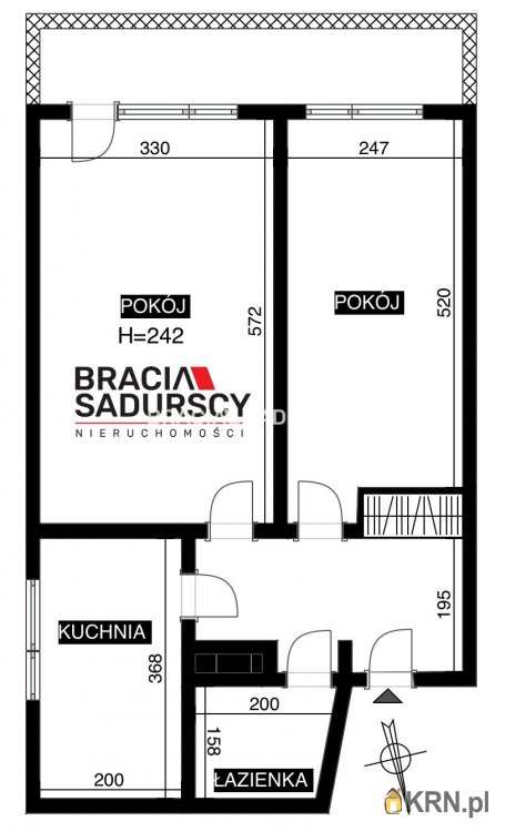 Kraków, Krowodrza, ul. Chocimska, Mieszkanie  do wynajęcia, 2 pokojowe